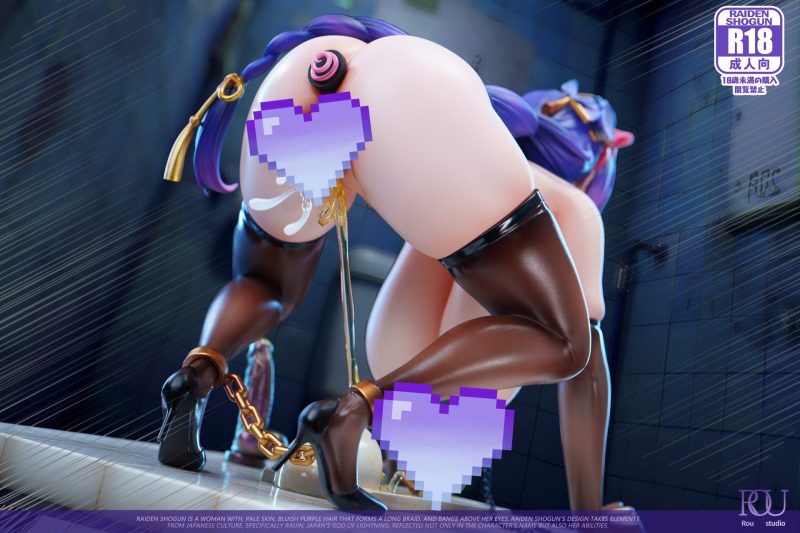 【Pre-order】Genshin Impact Raiden Shogun GK Resin Statue 1/6 Scale ROU Studio