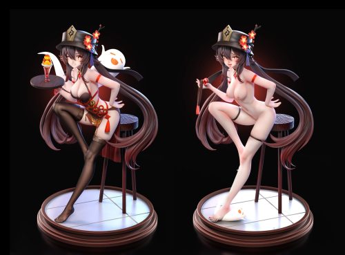 【Pre-order】Genshin Impact Hu Tao GK Resin Statue 1/6 Scale Lihui Studio