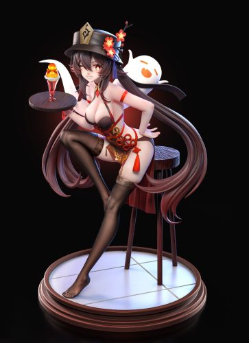 【Pre-order】Genshin Impact Hu Tao GK Resin Statue 1/6 Scale Lihui Studio