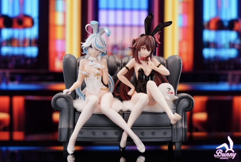 【Pre-order】Genshin Impact Bunny Girl #2 Furina & Kamisato Ayaka & Sangonomiya Kokomi & Hu Tao GK Resin Statue 1/7 Scale Bunny Studio
