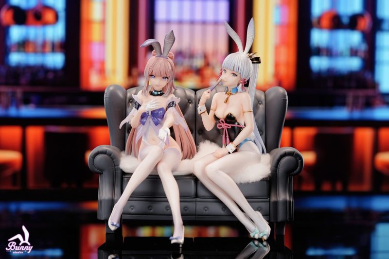 【Pre-order】Genshin Impact Bunny Girl #2 Furina & Kamisato Ayaka & Sangonomiya Kokomi & Hu Tao GK Resin Statue 1/7 Scale Bunny Studio