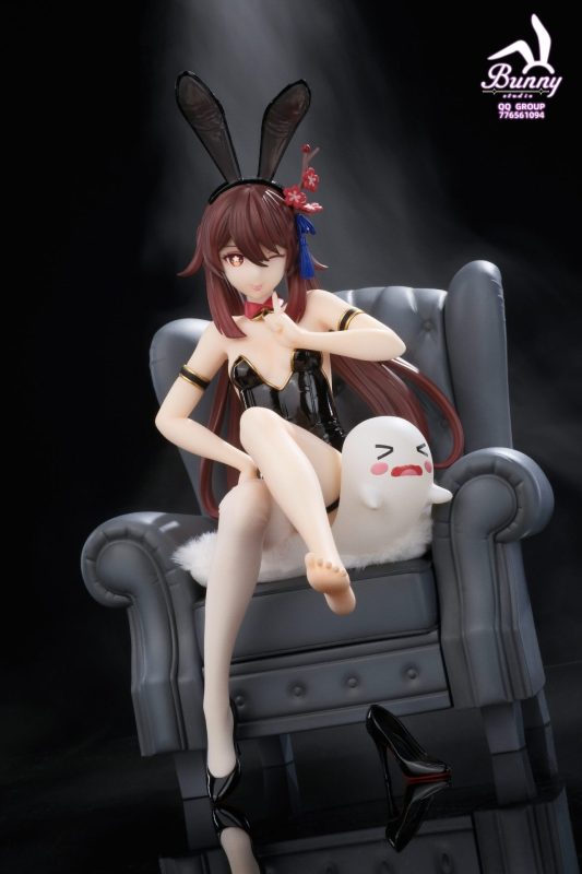 【Pre-order】Genshin Impact Bunny Girl #2 Furina & Kamisato Ayaka & Sangonomiya Kokomi & Hu Tao GK Resin Statue 1/7 Scale Bunny Studio