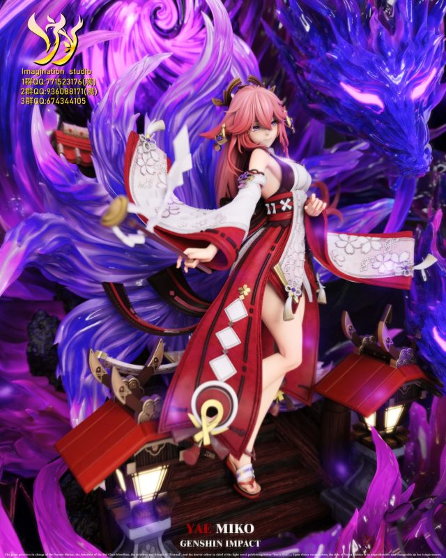 【Pre-order】Genshin Impact Yae Miko GK Resin Statue 1/6 Scale Imagination Studio