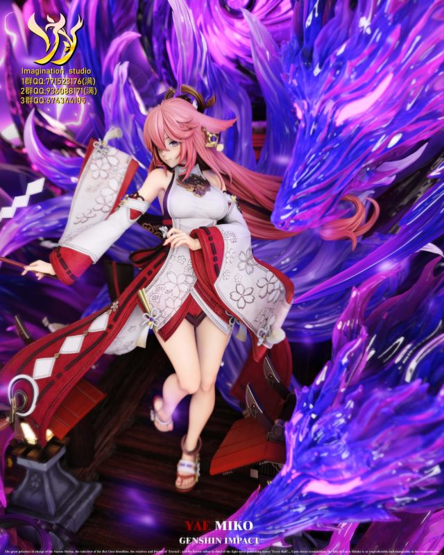 【Pre-order】Genshin Impact Yae Miko GK Resin Statue 1/6 Scale Imagination Studio