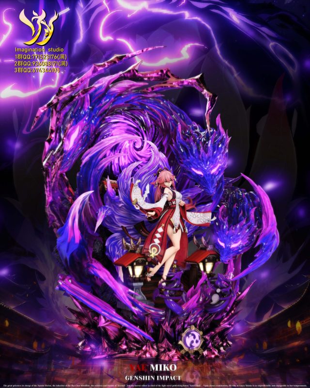 【Pre-order】Genshin Impact Yae Miko GK Resin Statue 1/6 Scale Imagination Studio