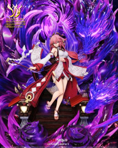 【Pre-order】Genshin Impact Yae Miko GK Resin Statue 1/6 Scale Imagination Studio