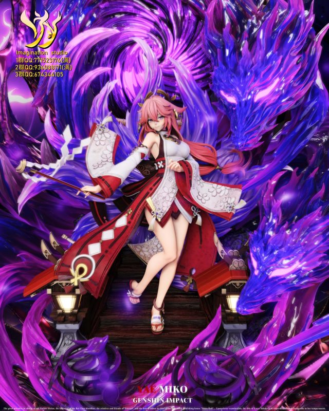 【Pre-order】Genshin Impact Yae Miko GK Resin Statue 1/6 Scale Imagination Studio