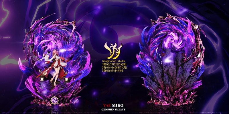 【Pre-order】Genshin Impact Yae Miko GK Resin Statue 1/6 Scale Imagination Studio