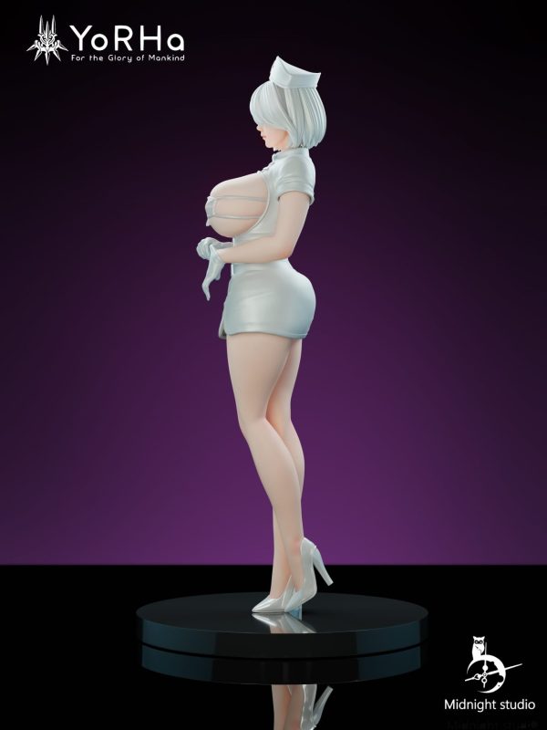 【Pre-order】NieR: Automata Nurse 2B GK Resin Statue 1/4 Scale Midnight Studio