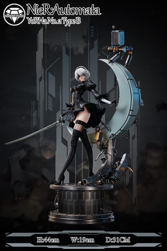 【Pre-order】Nier Automata 2B GK Resin Statue 1/6 Scale Diamond Studio