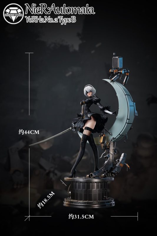 【Pre-order】Nier Automata 2B GK Resin Statue 1/6 Scale Diamond Studio