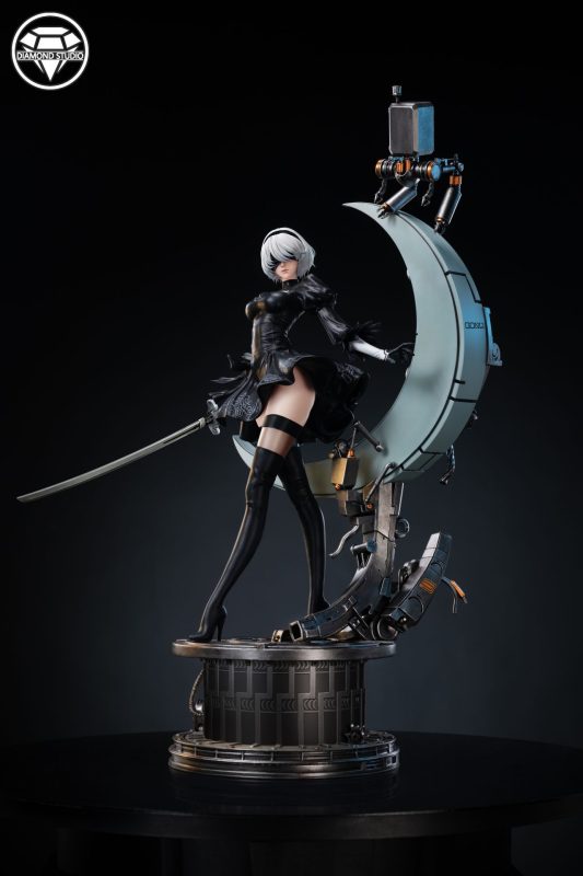 【Pre-order】Nier Automata 2B GK Resin Statue 1/6 Scale Diamond Studio