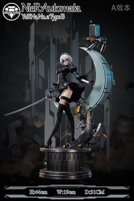 【Pre-order】Nier Automata 2B GK Resin Statue 1/6 Scale Diamond Studio