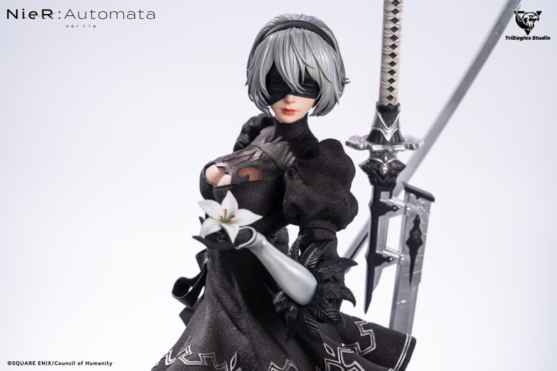 【Pre-order】NieR: Automata 2B Licensed Resin Statue 1/4 Scale Trieagles Studio