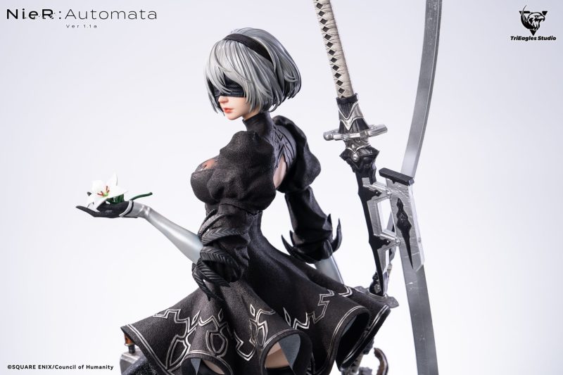 【Pre-order】NieR: Automata 2B Licensed Resin Statue 1/4 Scale Trieagles Studio