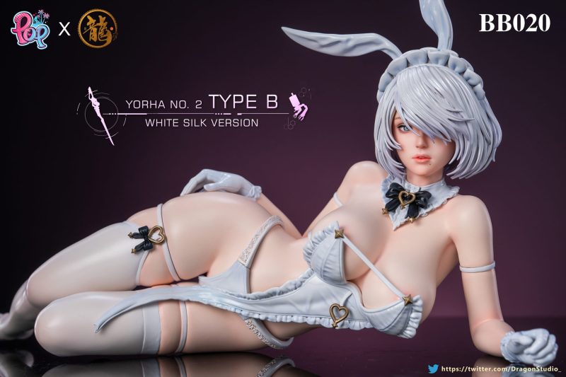 【Pre-order】NieR: Automata 2B BB020 Resin Statue 1/4 Scale Dragon x POP Studio