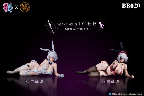 【Pre-order】NieR: Automata 2B BB020 Resin Statue 1/4 Scale Dragon x POP Studio