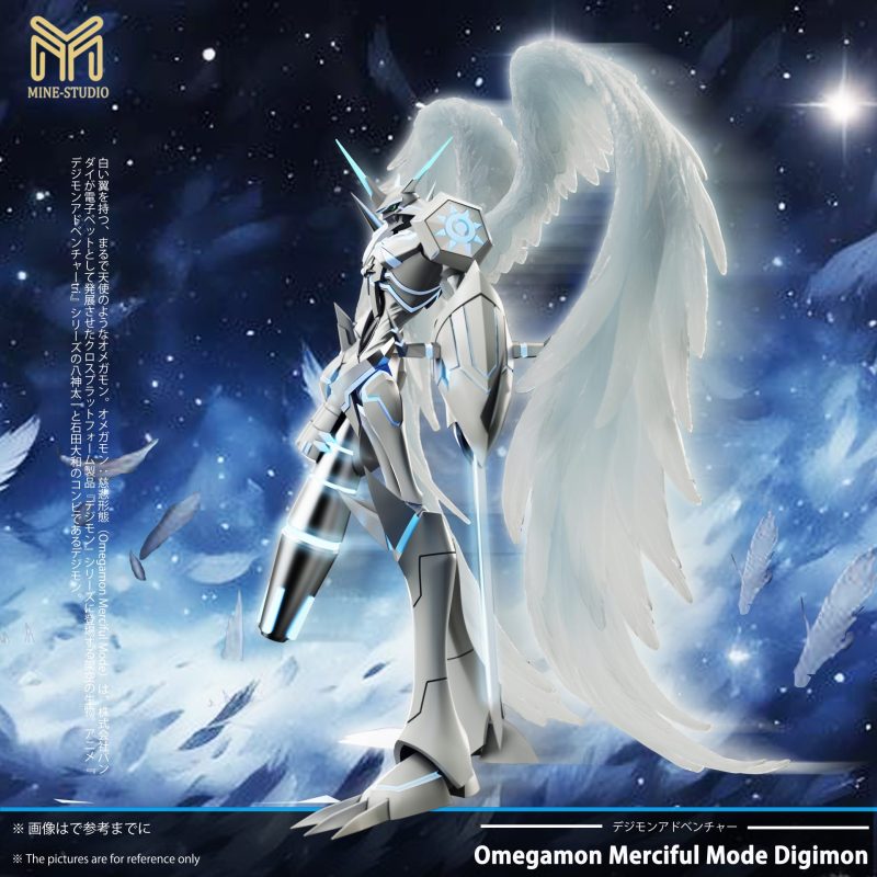 【Pre-order】Omegamon Merciful Mode Digimon GK Resin Statue Mine Studio