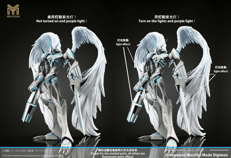 【Pre-order】Omegamon Merciful Mode Digimon GK Resin Statue Mine Studio