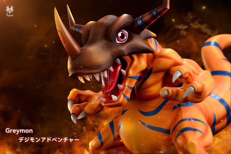 【Pre-order】Digimon Greymon GK Statue Phoenix Studio