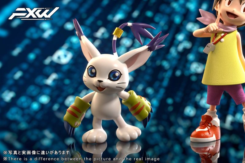 【Pre-order】Digimon Taichi Tai Kamiya & Tailmon GK Statue FXW Studio