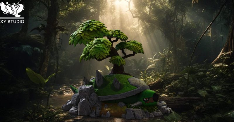 【Pre-order】Series Second Edition Torterra GK Resin Statue 1/15 Scale XY Studio