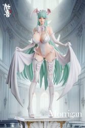 【Pre-order】Darkstalkers Morrigan Aensland Resin Statue Resin 1/4 Scale Huan Xi Studio