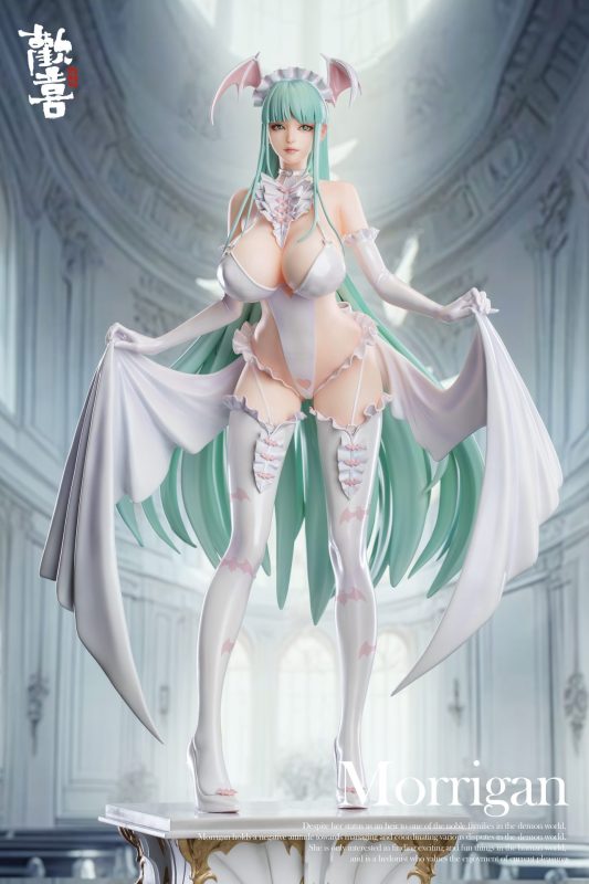 【Pre-order】Darkstalkers Morrigan Aensland Resin Statue Resin 1/4 Scale Huan Xi Studio