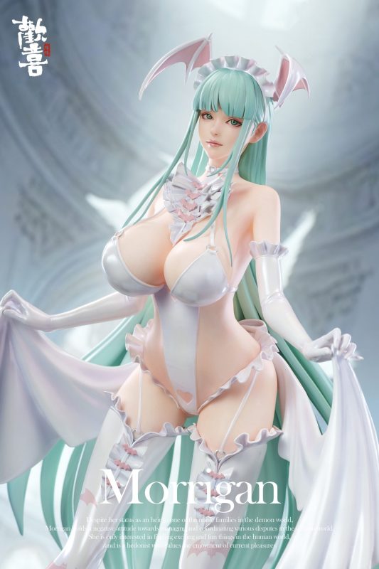 【Pre-order】Darkstalkers Morrigan Aensland Resin Statue Resin 1/4 Scale Huan Xi Studio