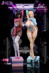 【Pre-order】Blue Archive Big Breast Series #2 Ichinose Asuna & Kakudate Karin GK Resin Statue 1/4 Scale Acy Studio