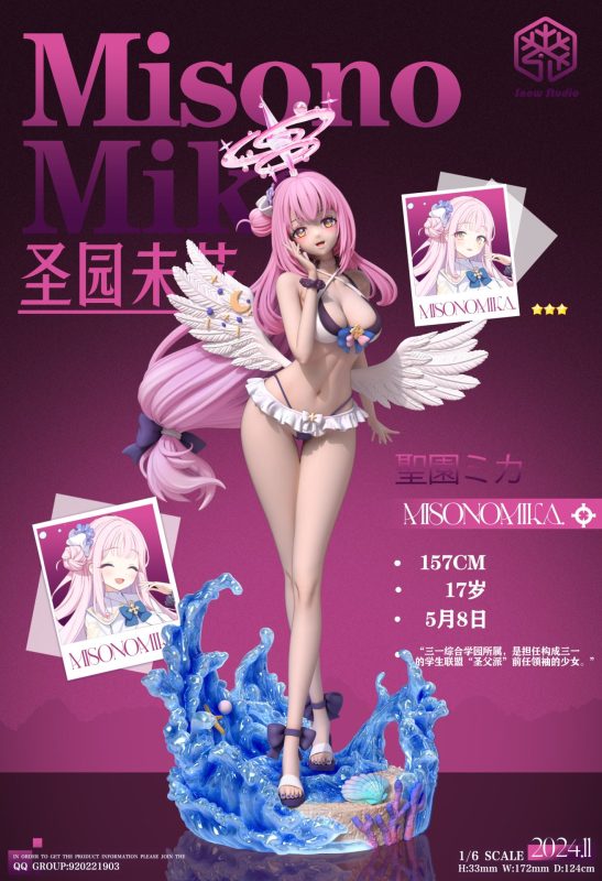 【Pre-order】Blue Archive Misono Mika GK Resin Statue Snow Studio