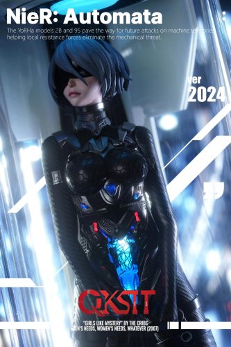 【Pre-order】Electric Heavy Metal 2B Mechanical Form Resin Statue 1/3 Scale QKST Studio