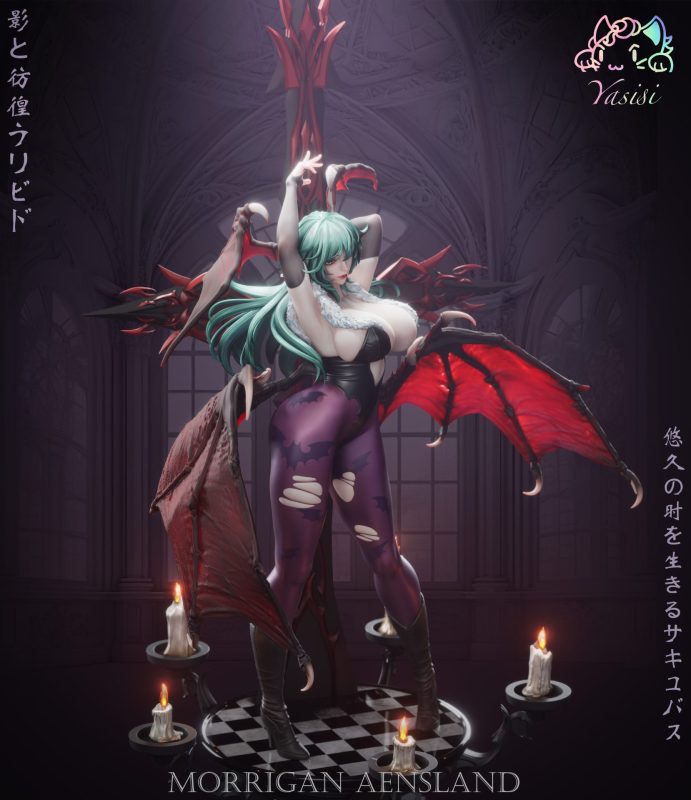 【Pre-order】Darkstalkers Morrigan Aensland Resin Statue Resin 1/6 Scale Yasisi Studio