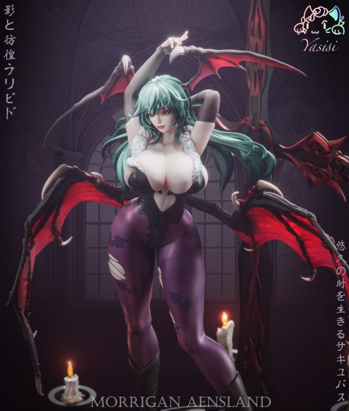 【Pre-order】Darkstalkers Morrigan Aensland Resin Statue Resin 1/6 Scale Yasisi Studio