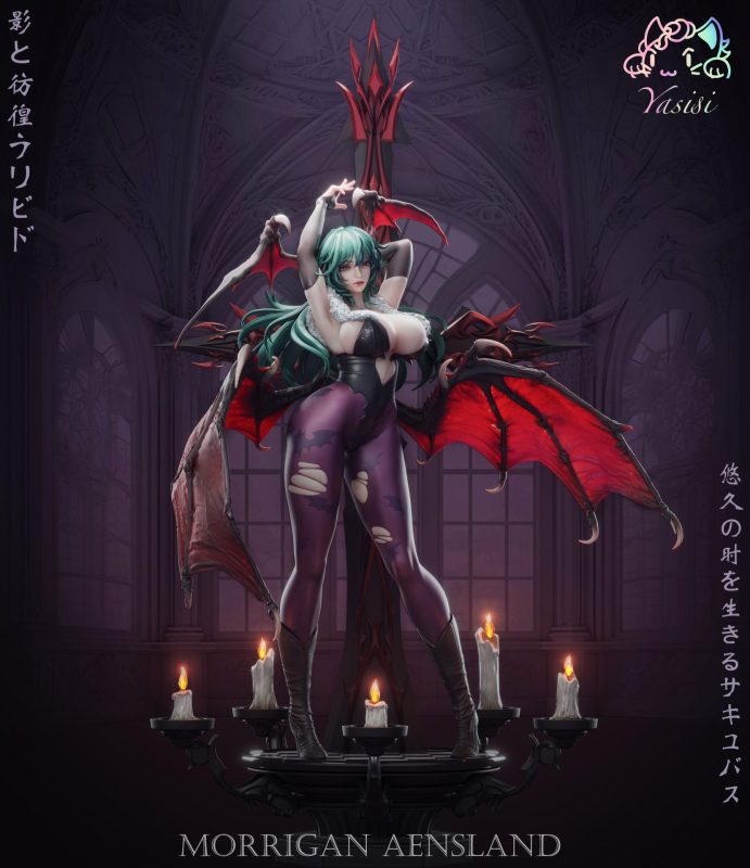 【Pre-order】Darkstalkers Morrigan Aensland Resin Statue Resin 1/6 Scale Yasisi Studio