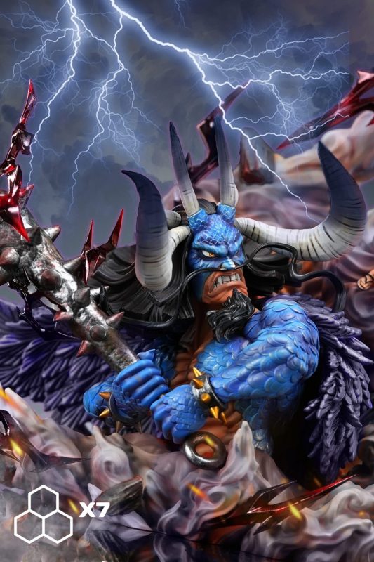 【Pre-order】One Piece Kaido VS Monkey D. Luffy GK Resin Statue X7 Studio