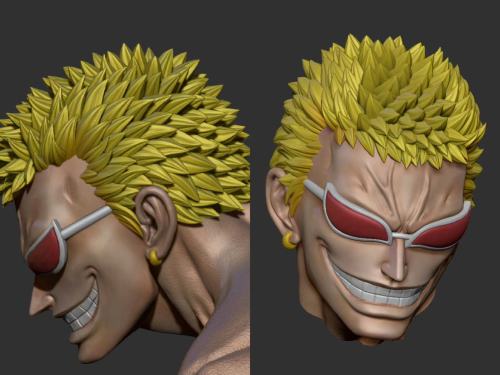 【Pre-order】One Piece Donquixote Doflamingo GK Resin Qing Tian Studio