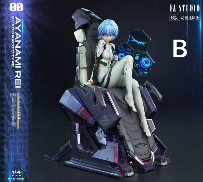 【Pre-order】Evangelion Ayanami Rei GK Resin Statue 1/4 Scale FA Studio