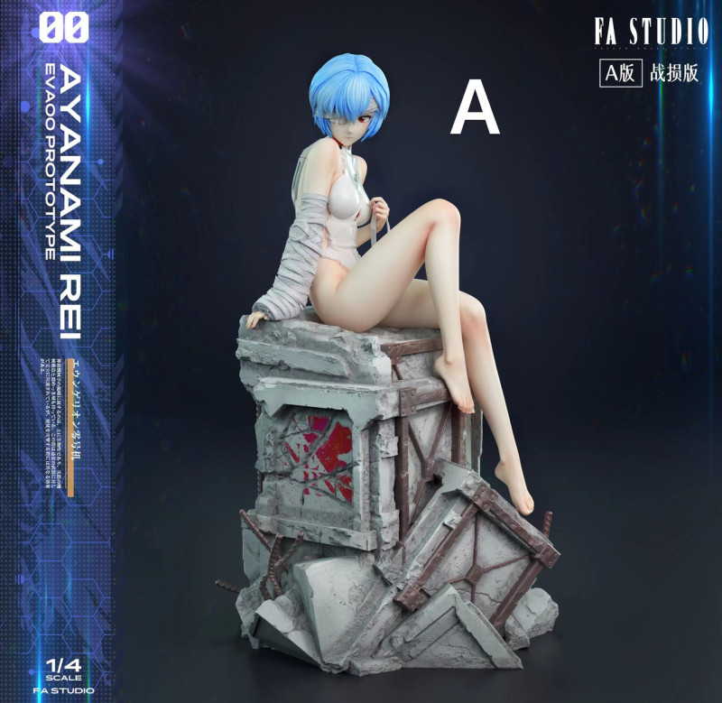 【Pre-order】Evangelion Ayanami Rei GK Resin Statue 1/4 Scale FA Studio