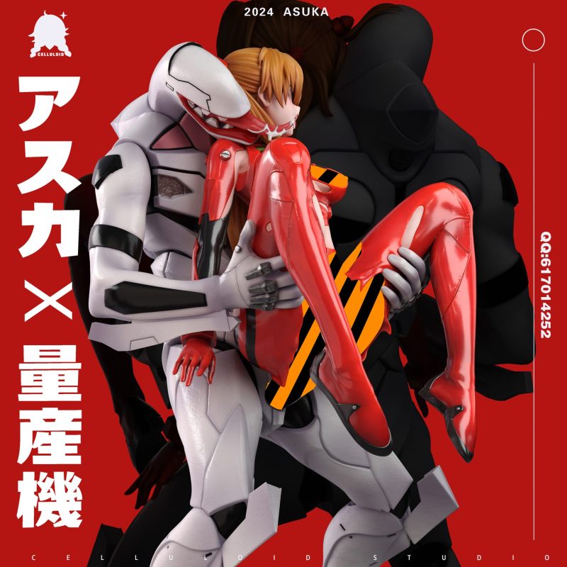 【Pre-order】Evangelion Asuka GK Resin Statue 1/4 Scale Celluloid Studio