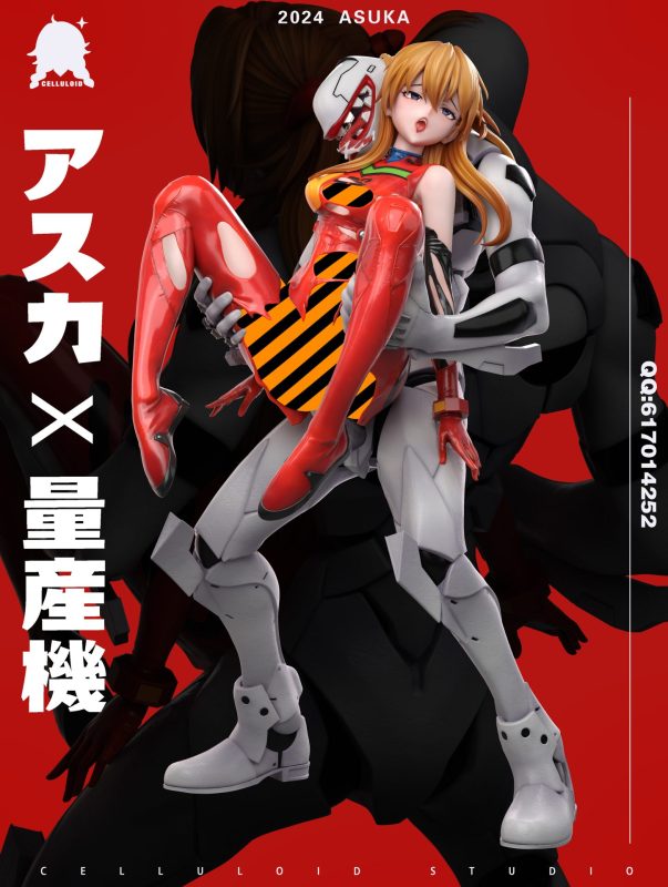 【Pre-order】Evangelion Asuka GK Resin Statue 1/4 Scale Celluloid Studio
