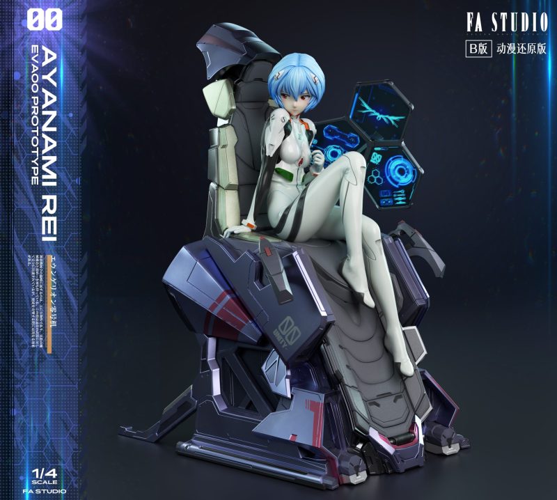 【Pre-order】Evangelion Ayanami Rei GK Resin Statue 1/4 Scale FA Studio