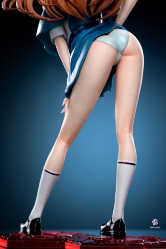 【Pre-order】Neon Genesis Evangelion Classic school uniform Asuka GK Resin Statue 1/6 Scale Kol brother Studio