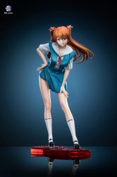 【Pre-order】Neon Genesis Evangelion Classic school uniform Asuka GK Resin Statue 1/6 Scale Kol brother Studio