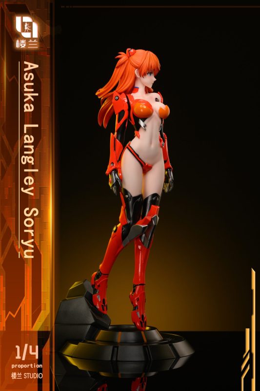 【Pre-order】Neon Genesis Evangelion Mecha Soryu Asuka Langley GK Resin Statue 1/4 & 1/6 Scale Loulan Studio