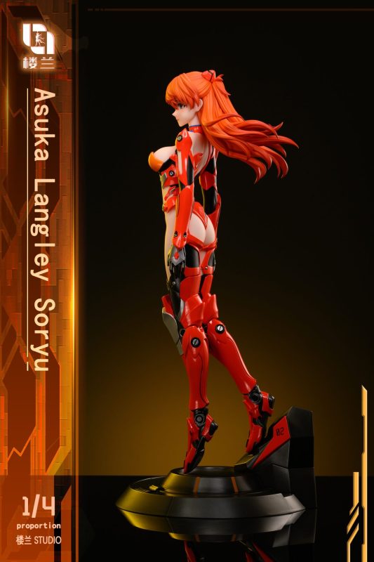 【Pre-order】Neon Genesis Evangelion Mecha Soryu Asuka Langley GK Resin Statue 1/4 & 1/6 Scale Loulan Studio