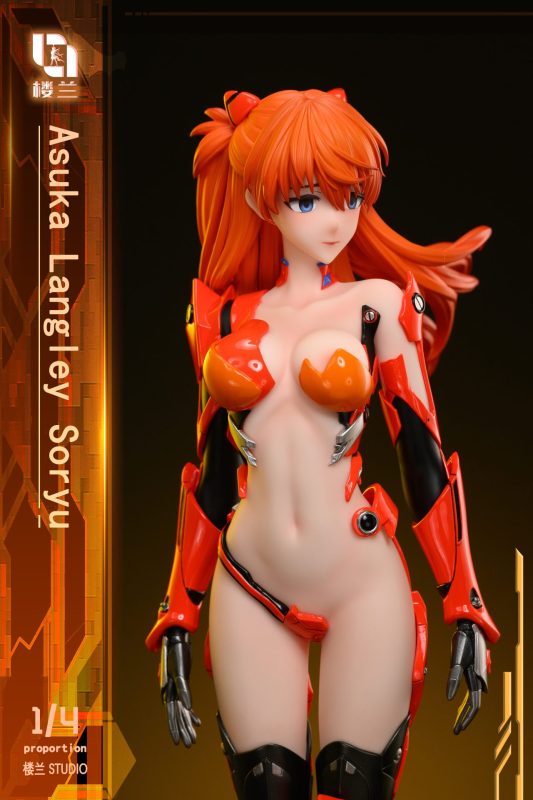 【Pre-order】Neon Genesis Evangelion Mecha Soryu Asuka Langley GK Resin Statue 1/4 & 1/6 Scale Loulan Studio