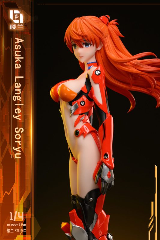 【Pre-order】Neon Genesis Evangelion Mecha Soryu Asuka Langley GK Resin Statue 1/4 & 1/6 Scale Loulan Studio