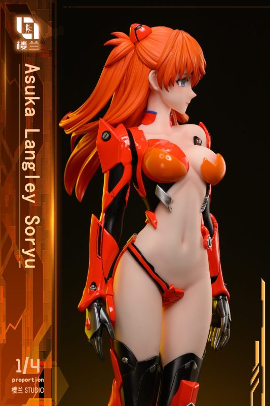 【Pre-order】Neon Genesis Evangelion Mecha Soryu Asuka Langley GK Resin Statue 1/4 & 1/6 Scale Loulan Studio