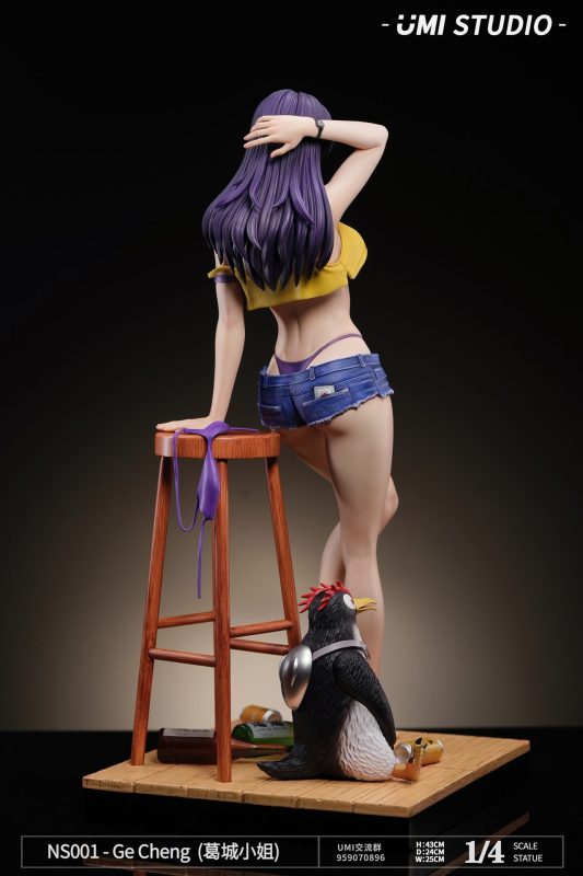 【Pre-order】Neon Genesis Evangelion NS001 Katsuragi Misato GK Resin Statue 1/4 Scale UMI Studio